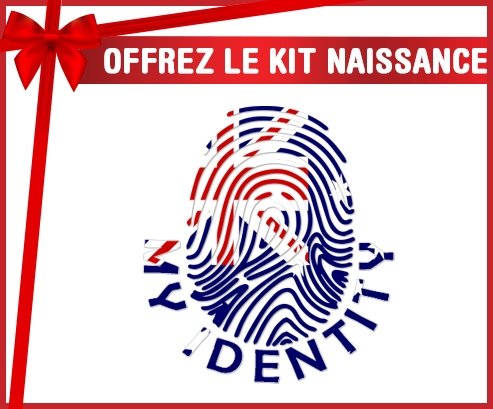 kit naissance bébé personnalisé Empreinte My Identity Îles Heard et Mcdonald
