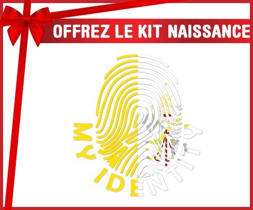 kit naissance bébé personnalisé Empreinte My Identity Saint-Siège
