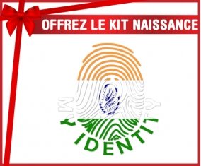 kit naissance bébé personnalisé Empreinte My Identity Inde