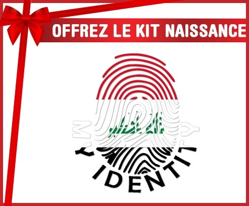 kit naissance bébé personnalisé Empreinte My Identity Irak