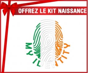 kit naissance bébé personnalisé Empreinte My Identity Irlande