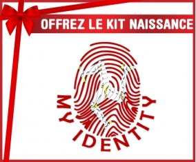kit naissance bébé personnalisé Empreinte My Identity Île de Man
