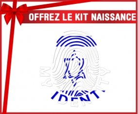 kit naissance bébé personnalisé Empreinte My Identity Israël