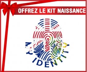 kit naissance bébé personnalisé Empreinte My Identity Îles Pitcairn