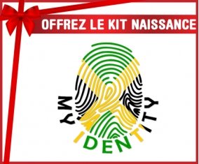 kit naissance bébé personnalisé Empreinte My Identity Jamaïque