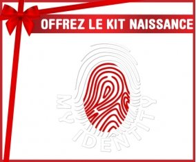 kit naissance bébé personnalisé Empreinte My Identity Japon