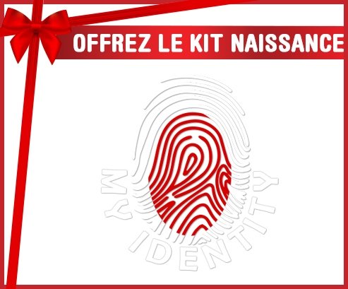 kit naissance bébé personnalisé Empreinte My Identity Japon