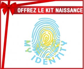 kit naissance bébé personnalisé Empreinte My Identity Kazakhstan