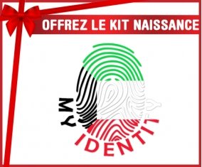 kit naissance bébé personnalisé Empreinte My Identity Koweit