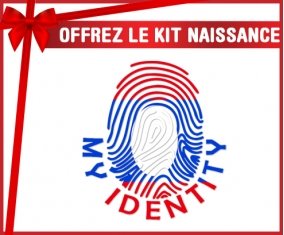 kit naissance bébé personnalisé Empreinte My Identity Laos