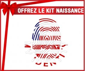 kit naissance bébé personnalisé Empreinte My Identity Libéria