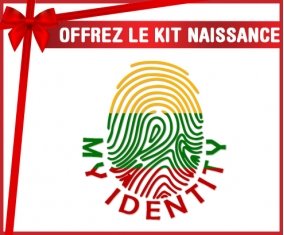 kit naissance bébé personnalisé Empreinte My Identity Lituanie