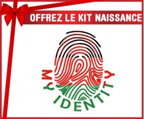 kit naissance bébé personnalisé Empreinte My Identity Malawi