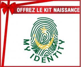 kit naissance bébé personnalisé Empreinte My Identity Mauritanie