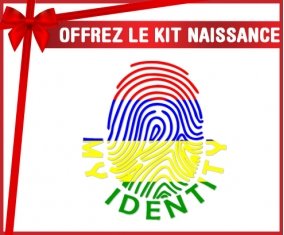 kit naissance bébé personnalisé Empreinte My Identity Ile Maurice