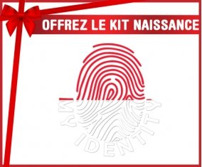 kit naissance bébé personnalisé Empreinte My Identity Monaco