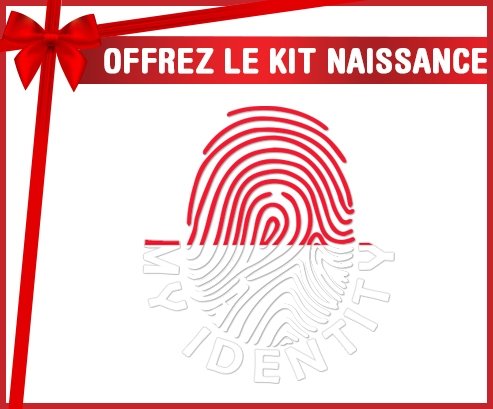 kit naissance bébé personnalisé Empreinte My Identity Monaco