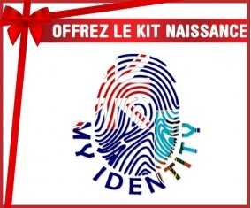 kit naissance bébé personnalisé Empreinte My Identity Montserrat