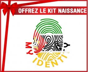 kit naissance bébé personnalisé Empreinte My Identity Mozambique