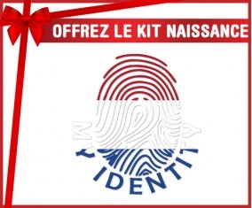 kit naissance bébé personnalisé Empreinte My Identity Pays-Bas