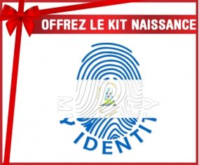 kit naissance bébé personnalisé Empreinte My Identity Nicaragua
