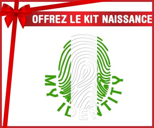 kit naissance bébé personnalisé Empreinte My Identity Nigeria
