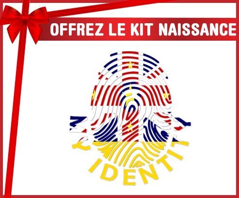 kit naissance bébé personnalisé Empreinte My Identity Niue