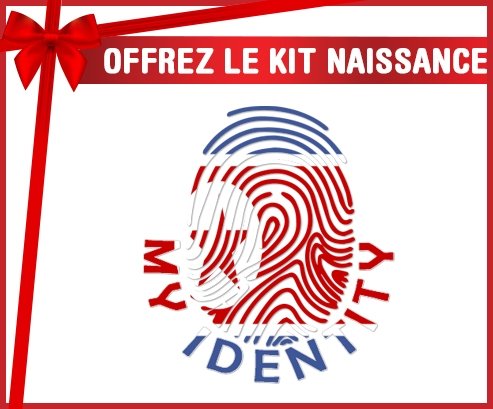 kit naissance bébé personnalisé Empreinte My Identity Irlande du Nord