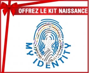 kit naissance bébé personnalisé Empreinte My Identity Corée du Nord
