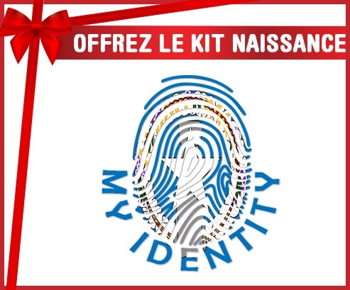 kit naissance bébé personnalisé Empreinte My Identity Corée du Nord