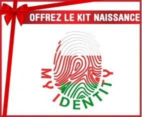 kit naissance bébé personnalisé Empreinte My Identity Oman
