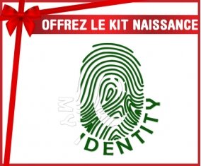 kit naissance bébé personnalisé Empreinte My Identity Pakistan
