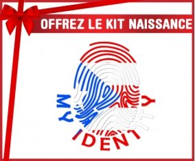 kit naissance bébé personnalisé Empreinte My Identity Porto Rico