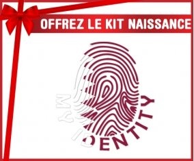 kit naissance bébé personnalisé Empreinte My Identity Qatar