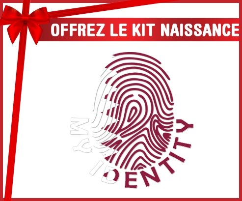 kit naissance bébé personnalisé Empreinte My Identity Qatar