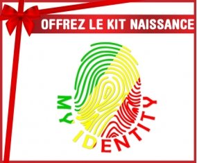 kit naissance bébé personnalisé Empreinte My Identity République du Congo