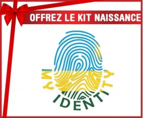 kit naissance bébé personnalisé Empreinte My Identity Rwanda