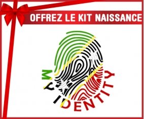 kit naissance bébé personnalisé Empreinte My Identity Saint-Christophe-et-Niévès