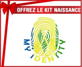 kit naissance bébé personnalisé Empreinte My Identity Saint-Vincent-et-les-Grenadines