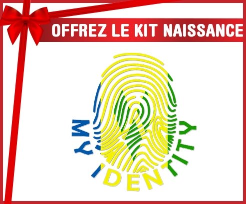 kit naissance bébé personnalisé Empreinte My Identity Saint-Vincent-et-les-Grenadines