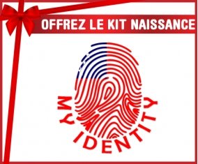 kit naissance bébé personnalisé Empreinte My Identity Samoa