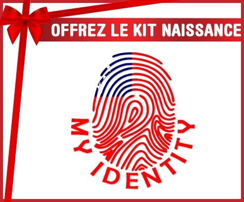 kit naissance bébé personnalisé Empreinte My Identity Samoa