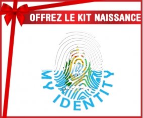 kit naissance bébé personnalisé Empreinte My Identity Saint Marin