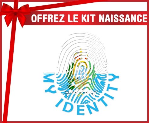 kit naissance bébé personnalisé Empreinte My Identity Saint Marin