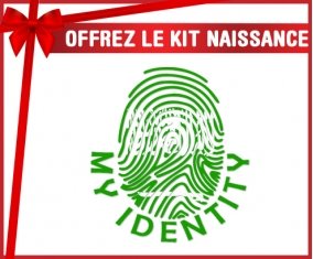 kit naissance bébé personnalisé Empreinte My Identity Arabie Saoudite