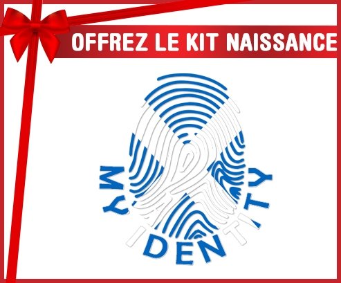 kit naissance bébé personnalisé Empreinte My Identity Écosse