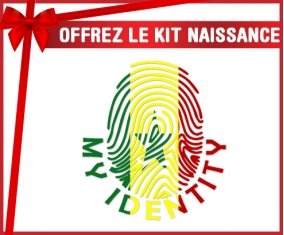 kit naissance bébé personnalisé Empreinte My Identity Sénégal