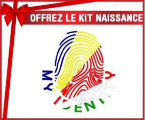 kit naissance bébé personnalisé Empreinte My Identity les Seychelles