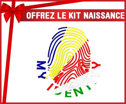 kit naissance bébé personnalisé Empreinte My Identity les Seychelles