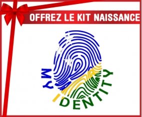kit naissance bébé personnalisé Empreinte My Identity îles Salomon